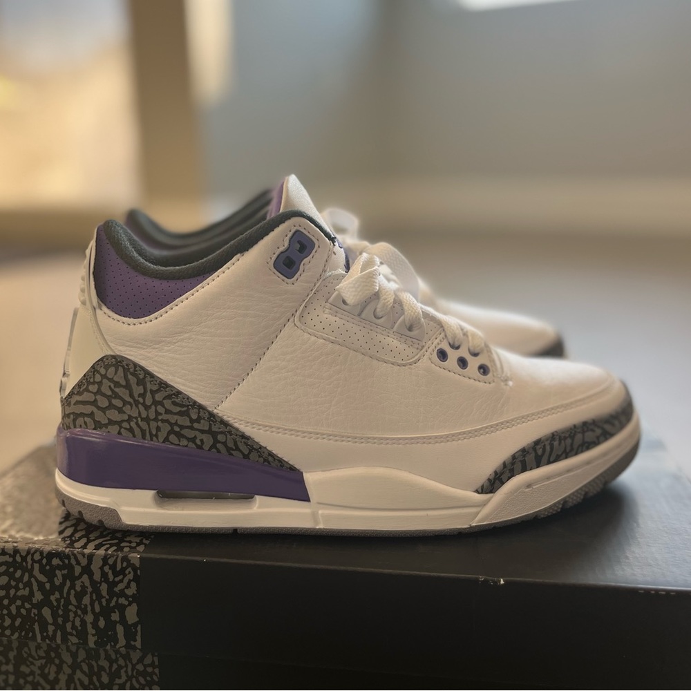 Jordan 3 Purple Iris